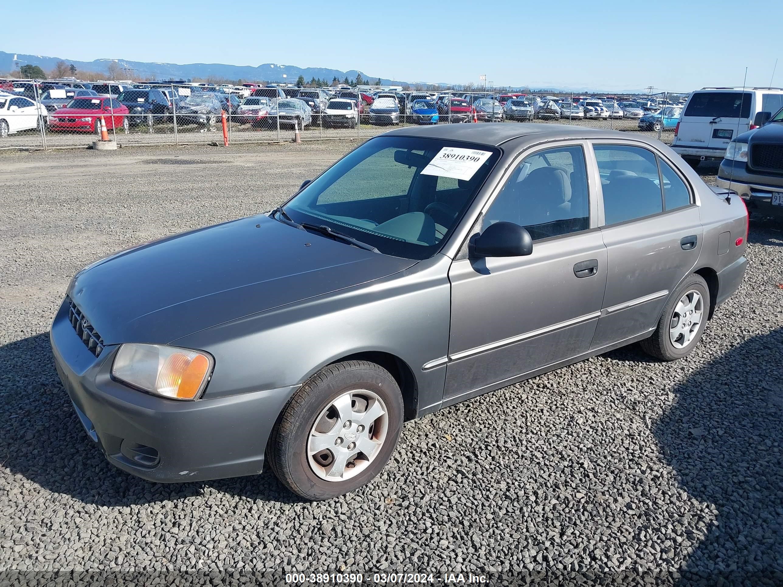 Photo 1 VIN: KMHCG45CX2U400593 - HYUNDAI ACCENT 