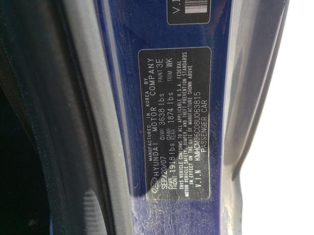 Photo 9 VIN: KMHCM36C08U063815 - HYUNDAI ACCENT GS 