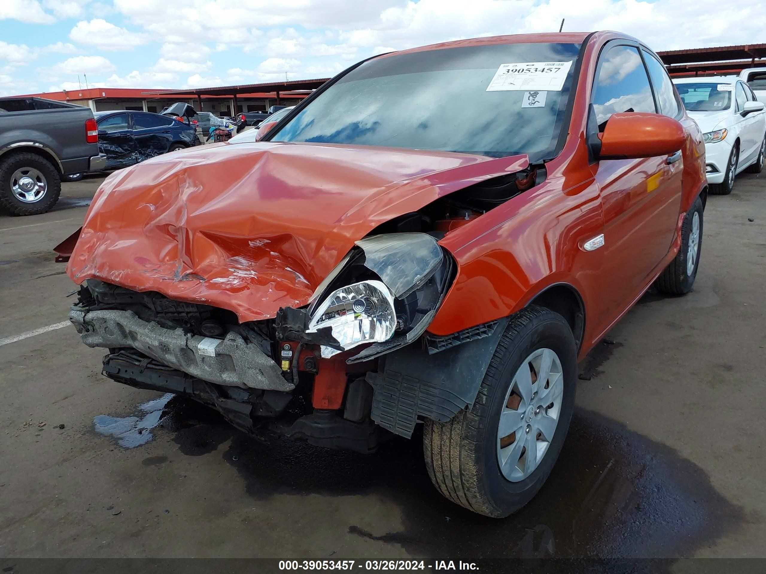 Photo 1 VIN: KMHCM36C08U080856 - HYUNDAI ACCENT GS 