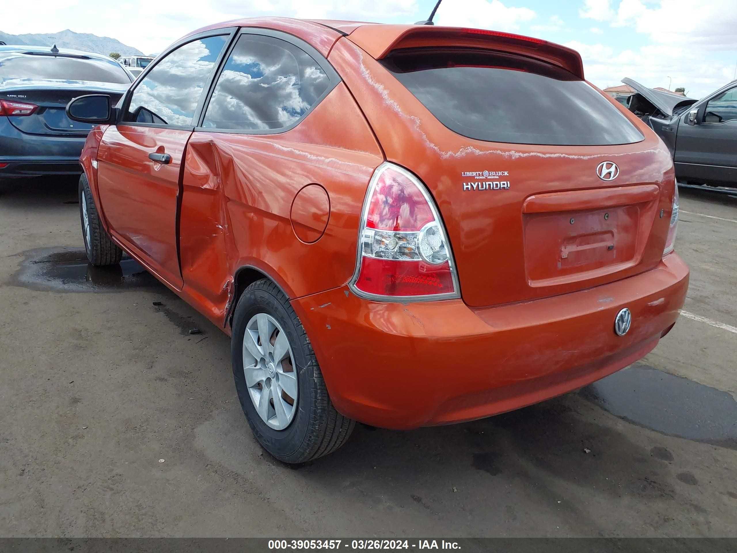 Photo 2 VIN: KMHCM36C08U080856 - HYUNDAI ACCENT GS 