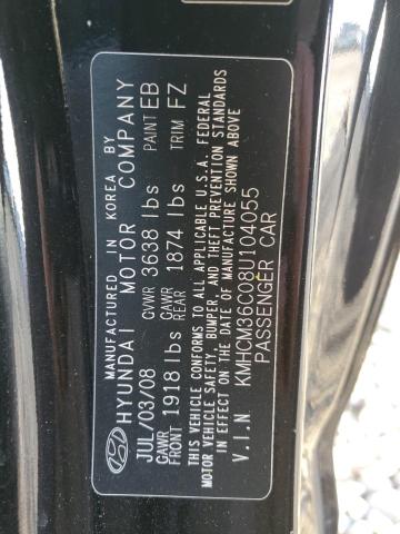 Photo 11 VIN: KMHCM36C08U104055 - HYUNDAI ACCENT GS 