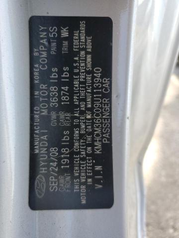 Photo 11 VIN: KMHCM36C09U113940 - HYUNDAI ACCENT 