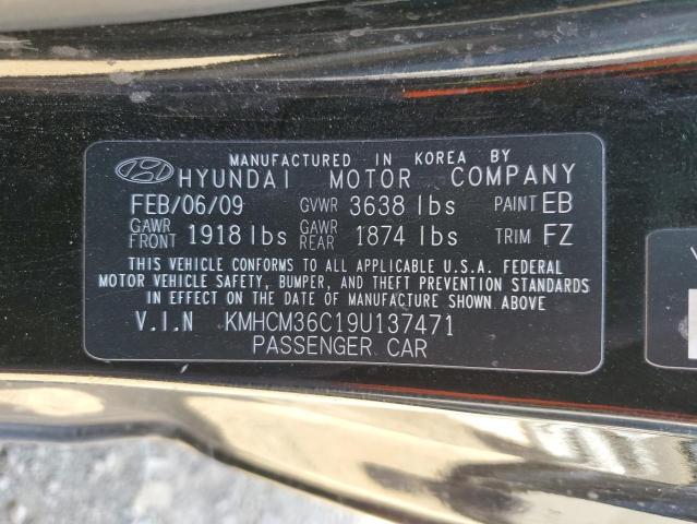 Photo 12 VIN: KMHCM36C19U137471 - HYUNDAI ACCENT GS 