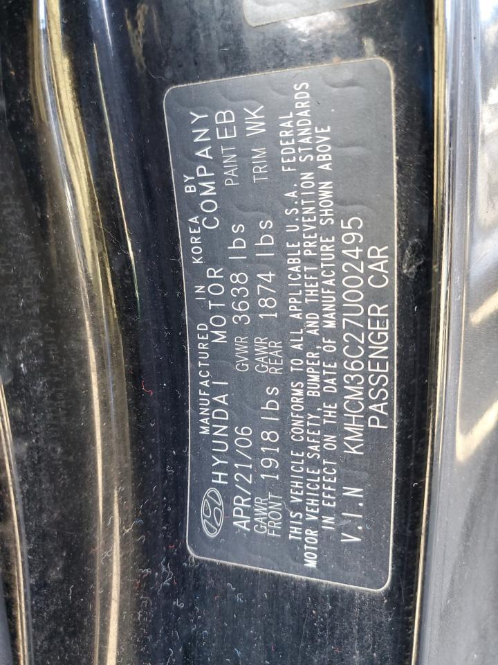 Photo 11 VIN: KMHCM36C27U002495 - HYUNDAI ACCENT 