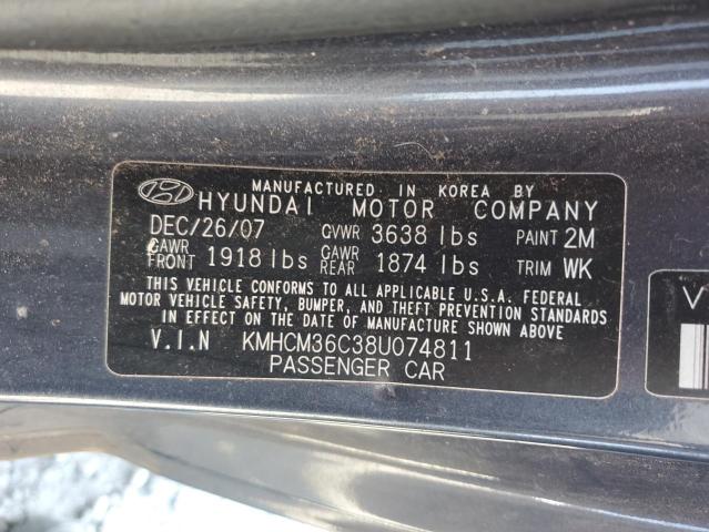 Photo 11 VIN: KMHCM36C38U074811 - HYUNDAI ACCENT GS 