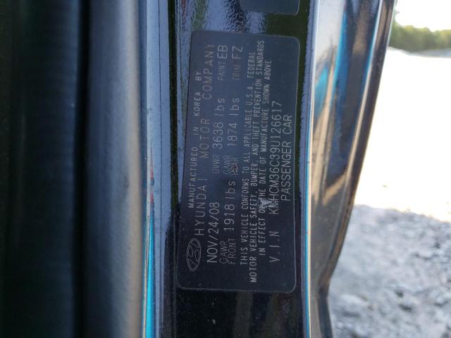 Photo 9 VIN: KMHCM36C39U126617 - HYUNDAI ACCENT GS 