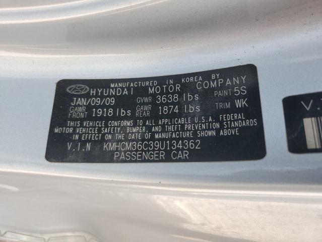 Photo 12 VIN: KMHCM36C39U134362 - HYUNDAI ACCENT GLS 