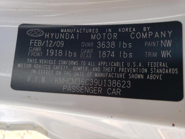 Photo 9 VIN: KMHCM36C39U138623 - HYUNDAI ACCENT GS 