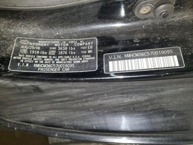 Photo 11 VIN: KMHCM36C57U019095 - HYUNDAI ACCENT 