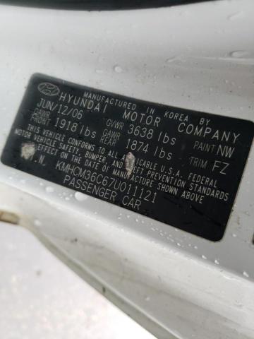 Photo 8 VIN: KMHCM36C67U011121 - HYUNDAI ACCENT GS 