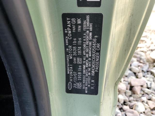 Photo 11 VIN: KMHCM36C68U058456 - HYUNDAI ACCENT 