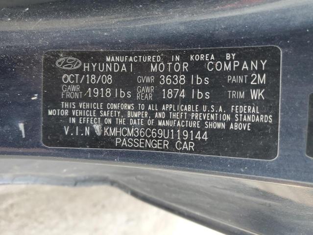 Photo 12 VIN: KMHCM36C69U119144 - HYUNDAI ACCENT 