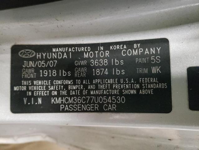 Photo 11 VIN: KMHCM36C77U054530 - HYUNDAI ACCENT 