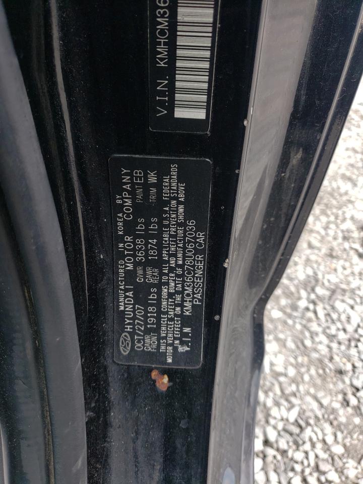 Photo 11 VIN: KMHCM36C78U067036 - HYUNDAI ACCENT 