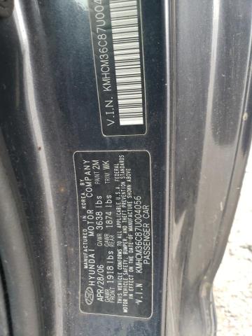 Photo 11 VIN: KMHCM36C87U004056 - HYUNDAI ACCENT GS 