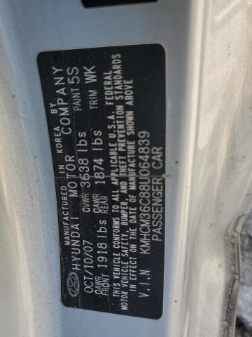 Photo 11 VIN: KMHCM36C88U064839 - HYUNDAI ACCENT 