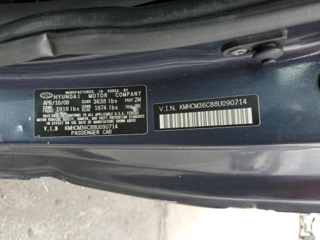 Photo 11 VIN: KMHCM36C88U090714 - HYUNDAI ACCENT 