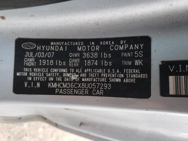 Photo 11 VIN: KMHCM36CX8U057293 - HYUNDAI ACCENT 