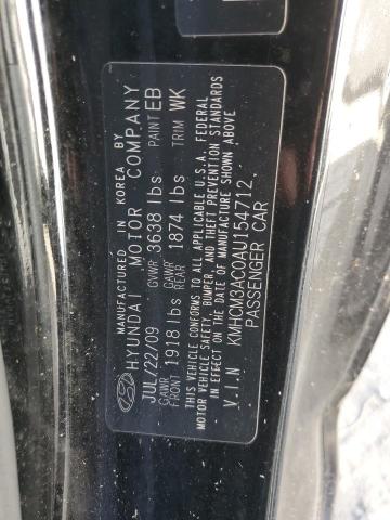 Photo 11 VIN: KMHCM3AC0AU154712 - HYUNDAI ACCENT BLU 