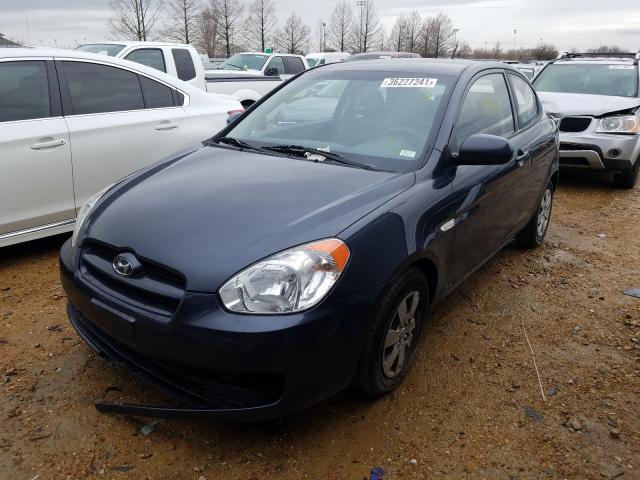 Photo 1 VIN: KMHCM3AC0AU159778 - HYUNDAI ACCENT BLU 