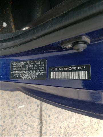 Photo 9 VIN: KMHCM3AC0AU168495 - HYUNDAI ACCENT BLU 