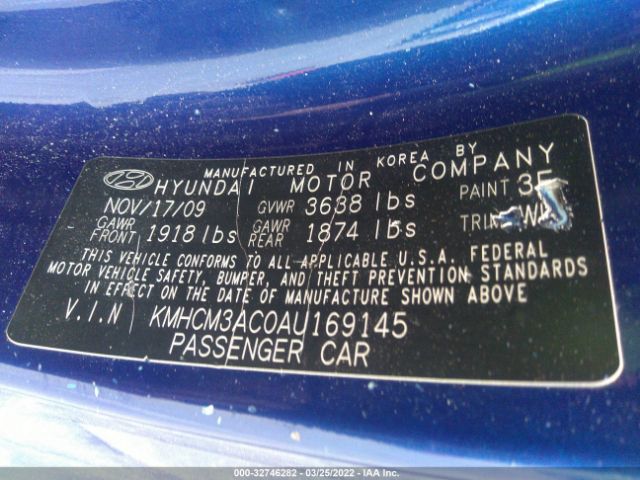 Photo 8 VIN: KMHCM3AC0AU169145 - HYUNDAI ACCENT 