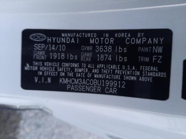 Photo 9 VIN: KMHCM3AC0BU199912 - HYUNDAI ACCENT GL 