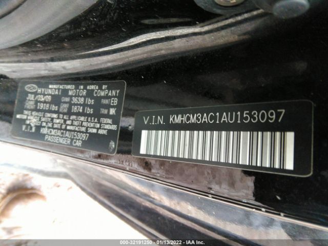 Photo 8 VIN: KMHCM3AC1AU153097 - HYUNDAI ACCENT 