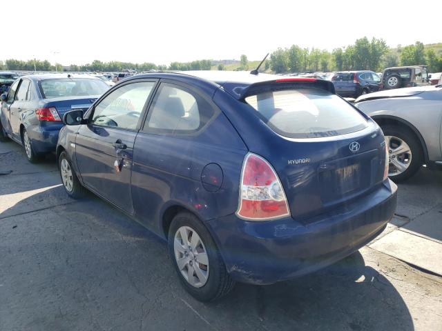 Photo 2 VIN: KMHCM3AC1AU153861 - HYUNDAI ACCENT BLU 