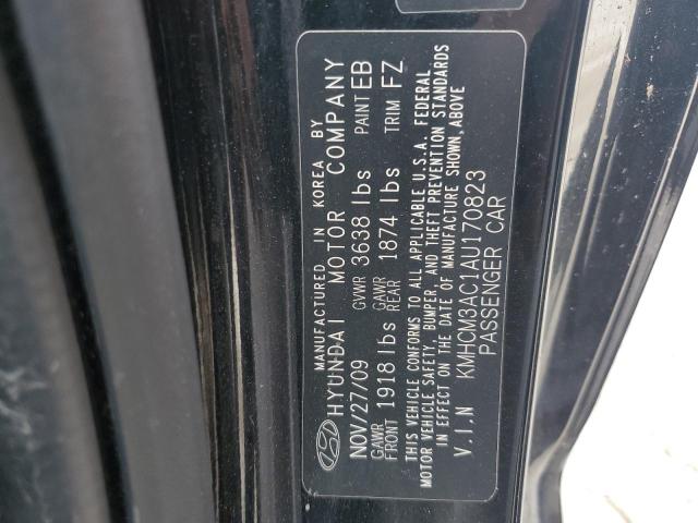 Photo 9 VIN: KMHCM3AC1AU170823 - HYUNDAI ACCENT BLU 