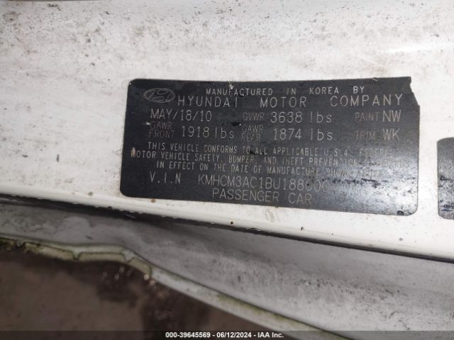 Photo 8 VIN: KMHCM3AC1BU188000 - HYUNDAI ACCENT 