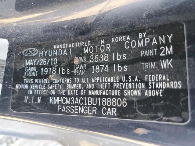 Photo 11 VIN: KMHCM3AC1BU188806 - HYUNDAI ACCENT GL 