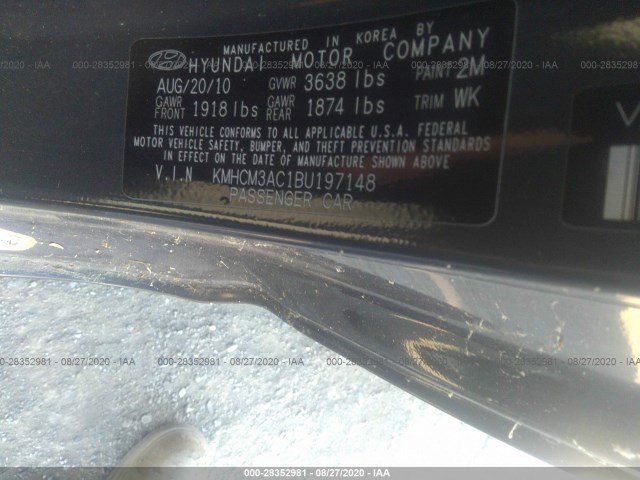 Photo 8 VIN: KMHCM3AC1BU197148 - HYUNDAI ACCENT 