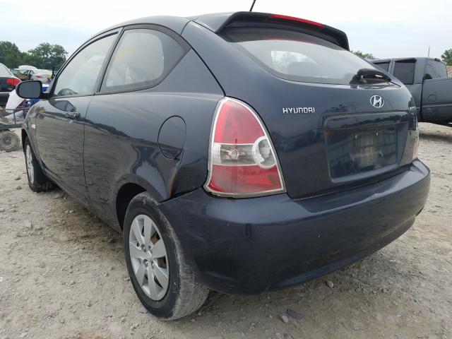 Photo 2 VIN: KMHCM3AC2AU172709 - HYUNDAI ACCENT BLU 