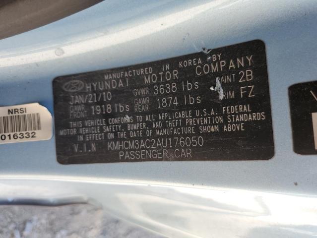 Photo 11 VIN: KMHCM3AC2AU176050 - HYUNDAI ACCENT 