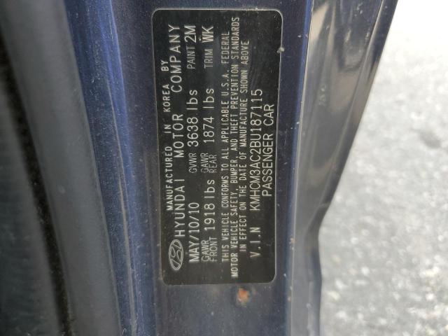 Photo 11 VIN: KMHCM3AC2BU187115 - HYUNDAI ACCENT GL 