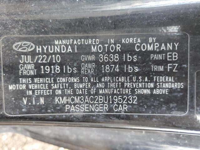 Photo 11 VIN: KMHCM3AC2BU195232 - HYUNDAI ACCENT 