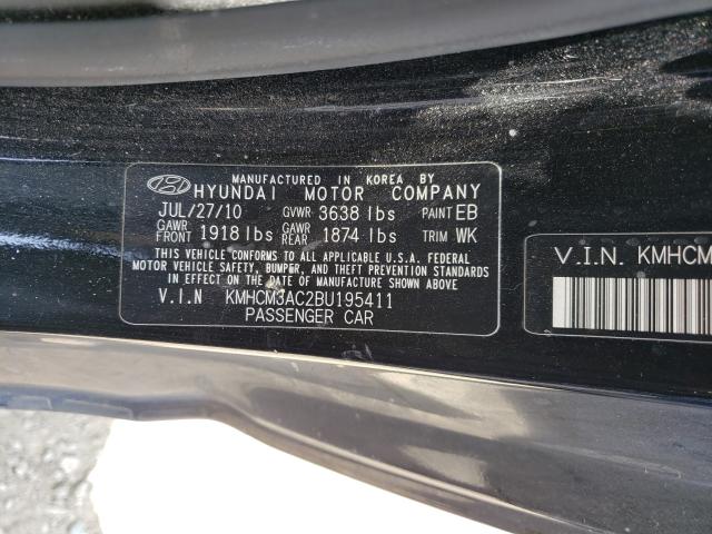 Photo 9 VIN: KMHCM3AC2BU195411 - HYUNDAI ACCENT GL 