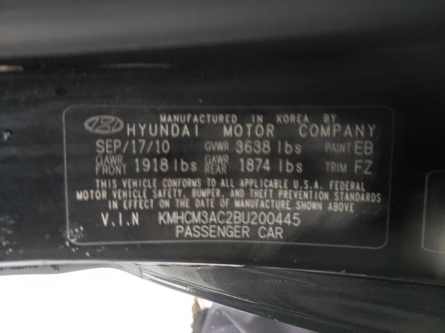 Photo 9 VIN: KMHCM3AC2BU200445 - HYUNDAI ACCENT GL 