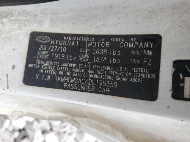 Photo 9 VIN: KMHCM3AC4BU195359 - HYUNDAI ACCENT GL 