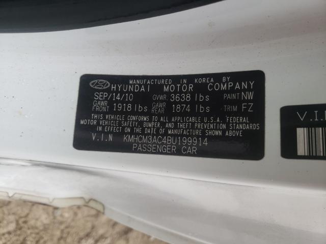 Photo 9 VIN: KMHCM3AC4BU199914 - HYUNDAI ACCENT GL 