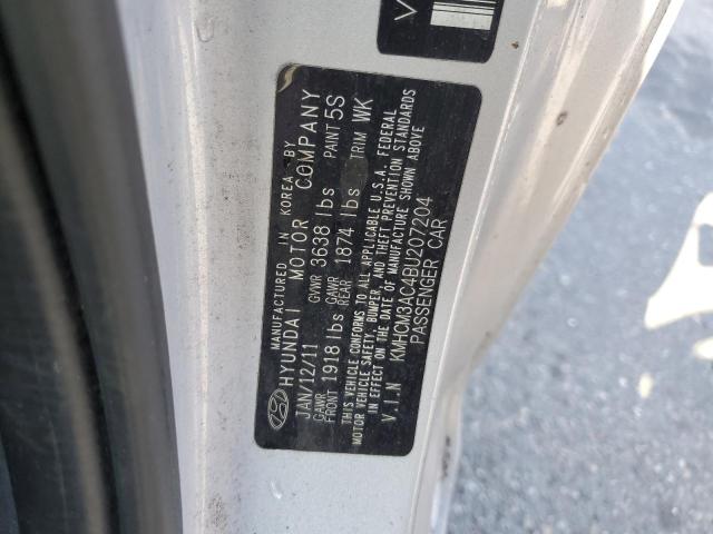 Photo 12 VIN: KMHCM3AC4BU207204 - HYUNDAI ACCENT 