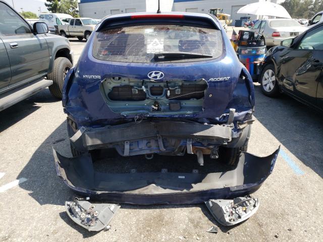 Photo 8 VIN: KMHCM3AC5AU181680 - HYUNDAI ACCENT BLU 