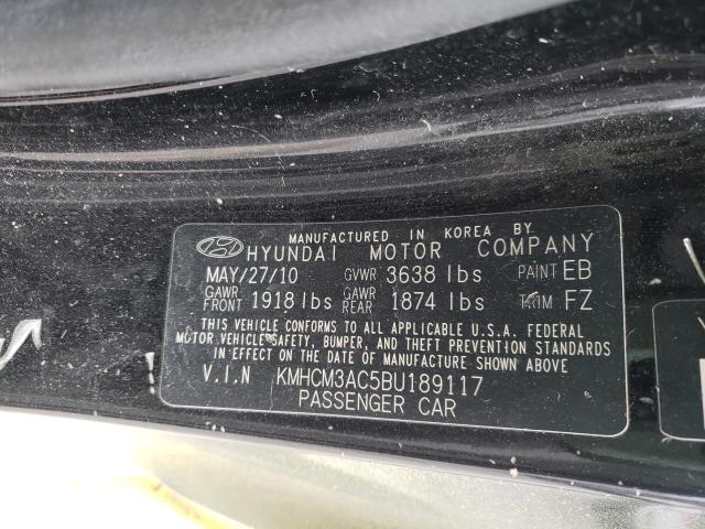 Photo 9 VIN: KMHCM3AC5BU189117 - HYUNDAI ACCENT GL 