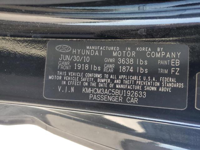 Photo 11 VIN: KMHCM3AC5BU192633 - HYUNDAI ACCENT GL 