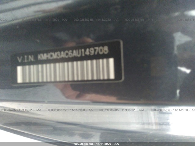 Photo 8 VIN: KMHCM3AC6AU149708 - HYUNDAI ACCENT 