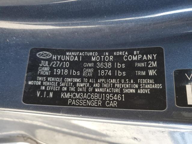 Photo 12 VIN: KMHCM3AC6BU195461 - HYUNDAI ACCENT 