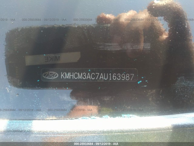 Photo 8 VIN: KMHCM3AC7AU163987 - HYUNDAI ACCENT 