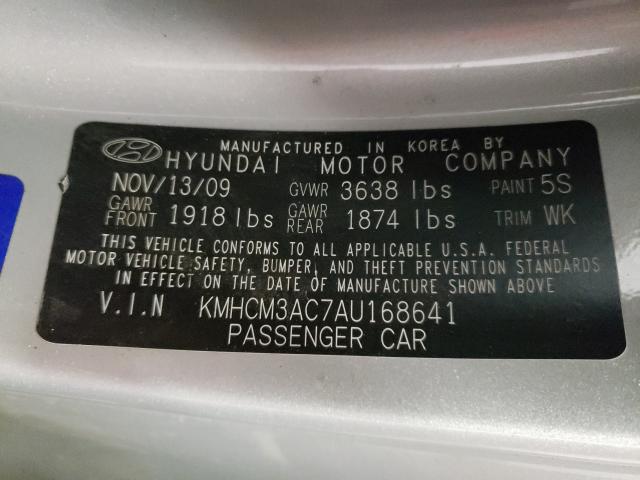 Photo 9 VIN: KMHCM3AC7AU168641 - HYUNDAI ACCENT 