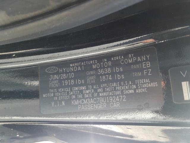 Photo 9 VIN: KMHCM3AC7BU192472 - HYUNDAI ACCENT GL 